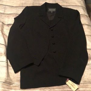 Executive Collection sz 10 womens black skirt suit